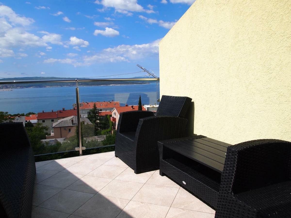 Panoramic View Apartments Crikvenica Ev Station Available Eksteriør billede